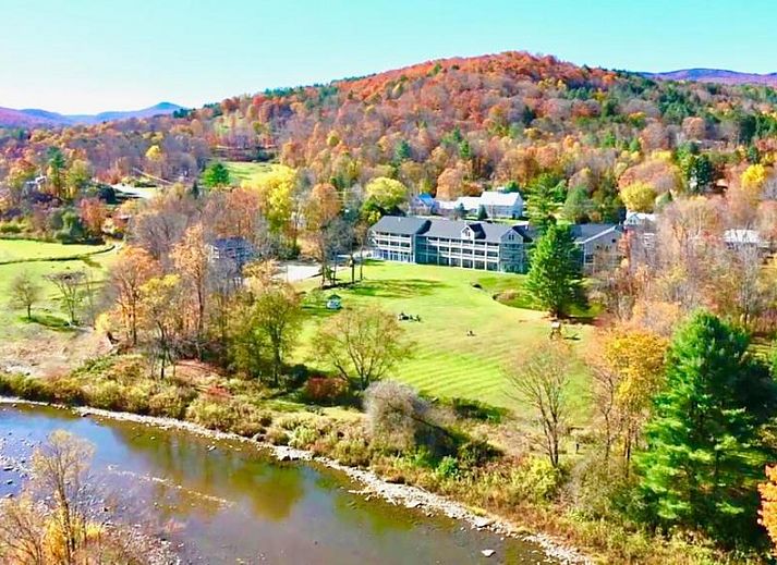 Verblijf 16425105 • Vakantie appartement New England • 506 On the River Inn Woodstock 